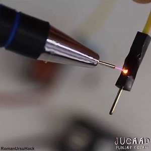 2.4M views · 4.2K reactions | How to Make a Plasma / Arc Pen Via bit.ly/2omyuPz | Jugaad | Facebook