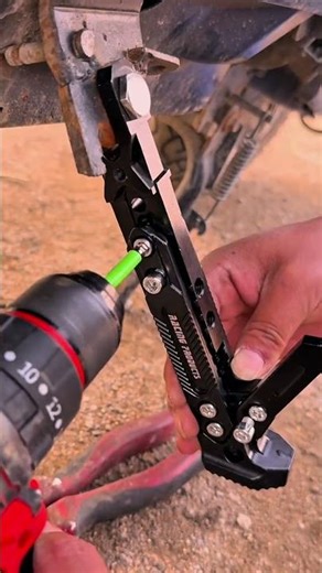 Using the latest single-finger mount for installation on the motor, which is more durable and sturdy