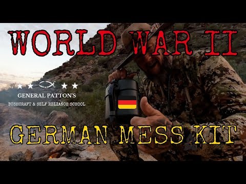 BUSHCRAFT Fire Kit - World War II German Mess KIT 🔥🇩🇪🔥 🇩🇪🍽️