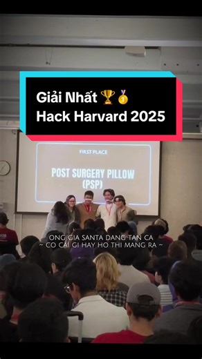 Cảm giác thắng giải nhất tại Harvard Hackathon