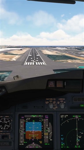 #canarias 🇪🇸 GCLP #landing on #pmdg737 #msfs2020 #aviation #pilot