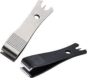 2Pcs Fishing Line Cutter Nipper with Hook Eye Cleaner Pin Stainless Steel Fishing Line Scissors Cutting Tool, Fishing Line Cutter Nipper with Hook Eye Cleaner Pin, Multi Functional Accessories