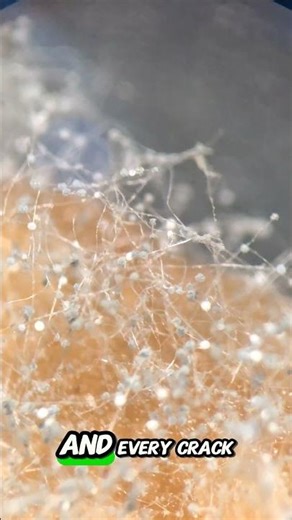 Fungus under microscope #shorts