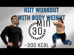 30-Minute Intense Full Body Workout at Home | No Equipment | Burn Fat & Build Strength