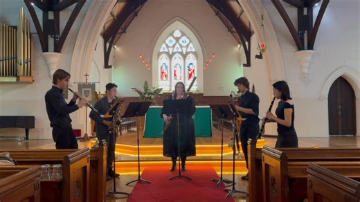 The Calefax Reed Festival starts today, celebrating 40 years of the Reed Quintet! In the past days we released 40 video portraits of 40 Reed Quintets displaying the diversity of the genre. They all work on LINK, a brand new piece by Michel van der Aa, commissioned by Calefax and with generous support of Akropolis, Paradise Winds and Kalamos kvintet. You can view this Video Collection at https://link.reedquintet.net/ — here is a short summary: 40 Reed Quintets in two minutes. Enjoy! LINK will be 