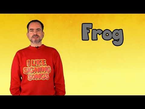 FROG BSL | British Sign Language for FROG | Sign FROG BSL | Sign Language for FROG | How to SignFROG