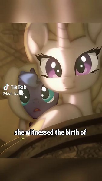 When Princess Celestia was a filly. #mylittlepony #cartoon #PrincessCelestia #queenchrysalis #fyp