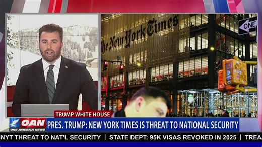 President Trump has accused The New York Times of writing fake articles and opinions in a "never ending way." Watch OAN Live here: https://live.oann.com/home.ktv?utm_source=socials&utm_medium=social media&utm_campaign=fb | One America News Network