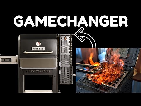 Masterbuilt Gravity Fed 1050 | ASH GRATE / SEAR GRATE MOD | STEAK COOK!