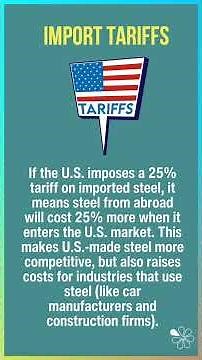 Import Tariffs: 60 Second Economics | A Level & IB