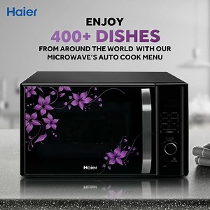 678K views · 125 reactions | With our Microwave Oven’s Auto Cook menu, satisfying every craving is easy! Step 1: Select ‘Auto Menu’ Step 2: Use the knob to choose a category Step 3: Press ‘Start’ or ‘+30 sec’ Step 4: Select your preferred dish from the category Step 5: Press ‘Start’ or ‘+30 sec’ Step 6: Enjoy! To know more- https://bit.ly/3VccS7y #Haier #InspiredLiving #Microwave #AutoCook #Recipes | Haier | Facebook