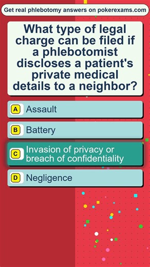 Phlebotomy Certification Practice Test & Answers Explained #phlebotomyexam