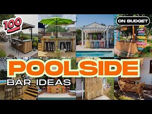 Modern & Affordable Poolside Bar Ideas 2025 | DIY Backyard Bar Designs for Summer