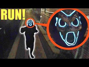 when you see this masked man you need to RUN away as FAST as you can!! (He will put a CURSE on you)
