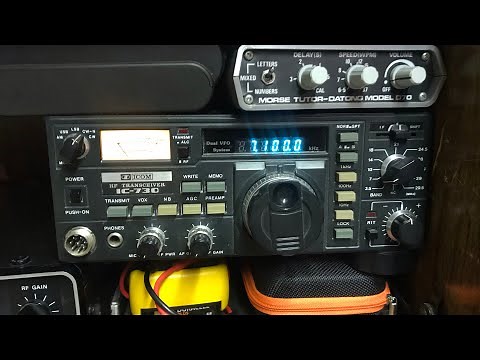 A review of the icom ic-730 hf transceiver.
