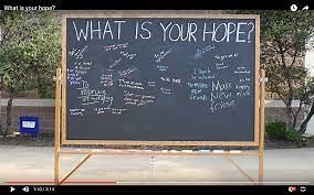 What is Your Hope? - PLATO - Philosophy Learning and Teaching Organization
