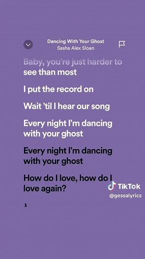 Dancing With Your Ghost - Emotional Song Lyrics and Melodies