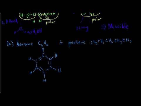 Predicting Miscibility Example