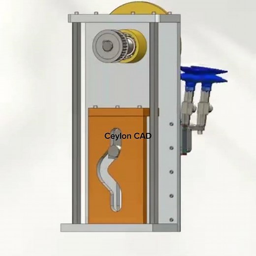 pick and place mechanism ,#mechanism,#cad, #innovation , #machine #manufacturingmagic , #robot