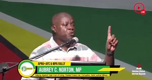 4.6K views · 73 reactions | Norton says the PNC/APNU+AFC has the capacity to mobilize dogs and a few elderly placard bearers against the PPP/C | Live In Guyana | Facebook