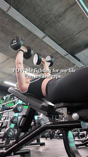 When your fighting those last reps… And your gym partner says…