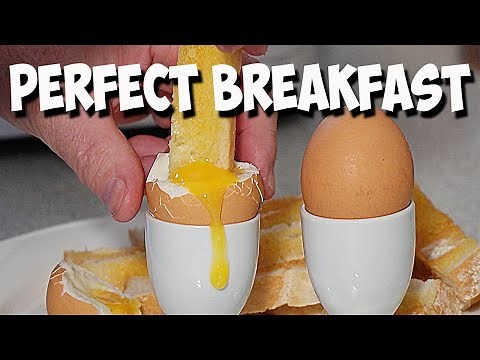 How to make the Perfect Breakfast Soft Boiled Dippy Eggs In The Air Fryer