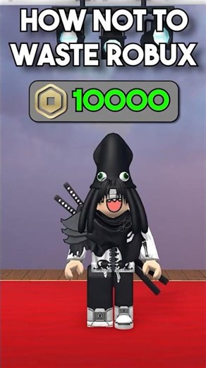 How To Spend YOUR Robux Wisely