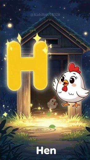 Letter H Sound! 🐔 Huh Huh Hen | ABC Phonics for Kids