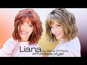 Rene Of Paris LIANA Wig Review | CAFFE MACCHIATO & CHERRY MERLOT | UNBOXING! | SISTER STYLE options!