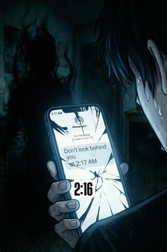 If Your Phone Lights Up at 2:17 AM… Run. #terrifyingtales #scarystories