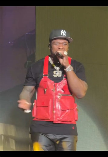 Why did 50 Cent wear a bulletproof vest at the concert? #50cent #celebrity #rap
