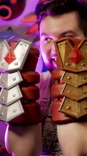 Building LINK'S GAUNTLETS with swappable plates! (Part 8) #Zelda #OcarinaOfTime #remake