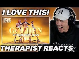 Therapist REACTS to “Golden” Official Lyric Video | KPop Demon Hunters | Sony Animation