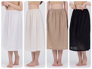 Midi Length Slip Skirt, Cotton Half Slip Skirt, Petticoat, Underskirt - Etsy