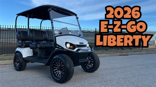 Introducing the 2026 E-Z-GO Liberty! These come in a variety of packages with different features, the one we're showing you today is the XT package. This package is the lifted version with technology, so you get the brand new infotainment system with this model! Visit us at our Chesterfield location to see this cart Monday-Saturday, or 24/7 online at this direct link: https://www.deanteamgolfcarts.com/New-Inventory-2026-E-Z-GO-Golf-Cart-Liberty-XT-ELiTE-Lithium-4-Passenger-Golf-Cart-E-Chesterfie