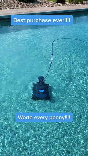 Amazing! #dolphinroboticpoolcleaner #dolphinrobot #roboticvacuum #poolmaintenence101 #poolvacuum