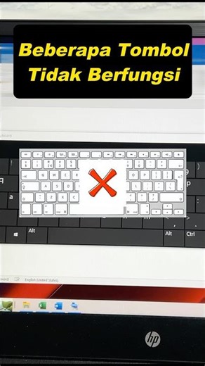 ⌨️ Beberapa Tombol Tidak Berfungsi ❌ #shorts