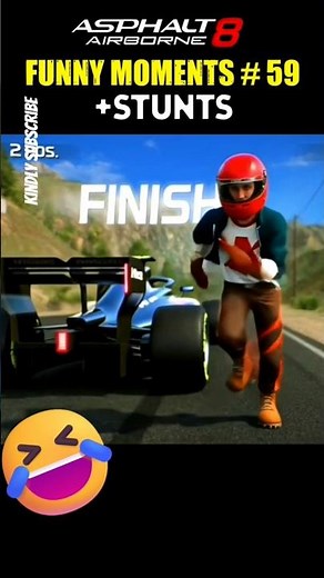 Asphalt 8 Funny moments #59, Some Cool Stunts #asphalt8