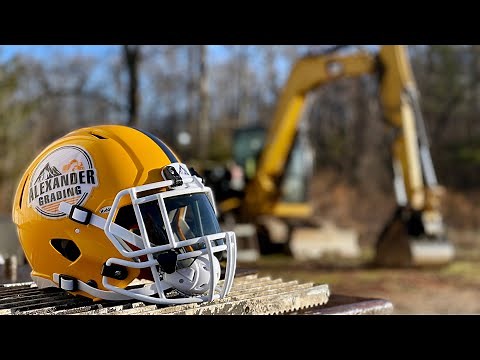 Making a custom football helmet! Alexander Grading Edition