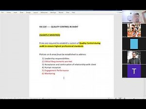ISA 220 Quality Control