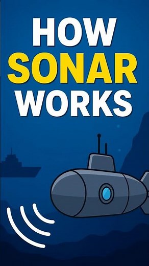 SONAR #sonar #physicsofsound #scienceexplained #viralvideo #viralshorts #physics #dailyscience #yt