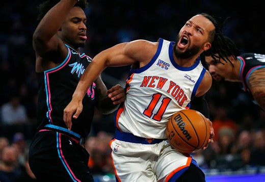 Brunson scores season-high 47 points, Knicks overcome Towns’ quiet night to beat the Heat