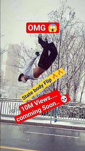 backflip in public place 😎 | Back flip Challenge 🔥