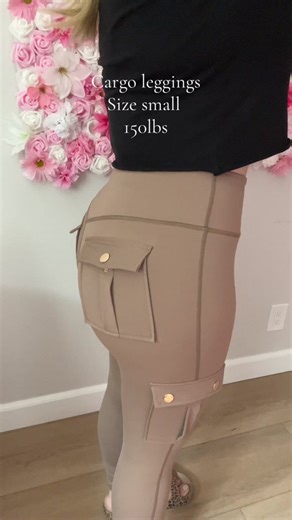 Stylish Cargo Leggings Try-On | Size Small | Outfit Inspiration