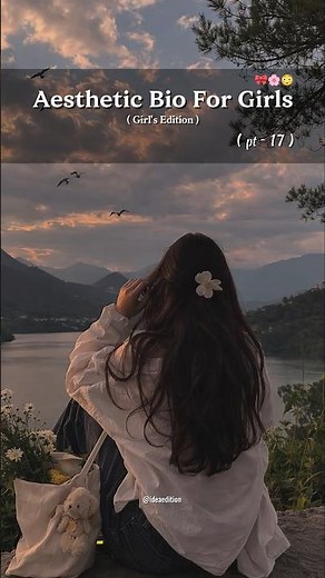 Aesthetic & soft bio for girl 😯 | Soft girl era 🎀 | #instagram #short #trend #bio #ideas #explor