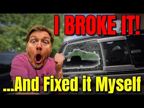 Dodge Ram 1500 Rear Window Replacement - How to Do It Cheap & Easy!