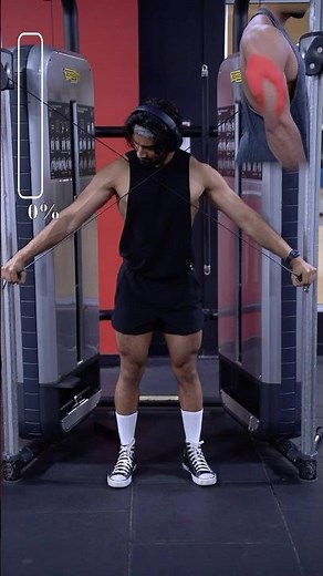 Carve your Body with Cable Crossover Extensions ⚠️ #triceps