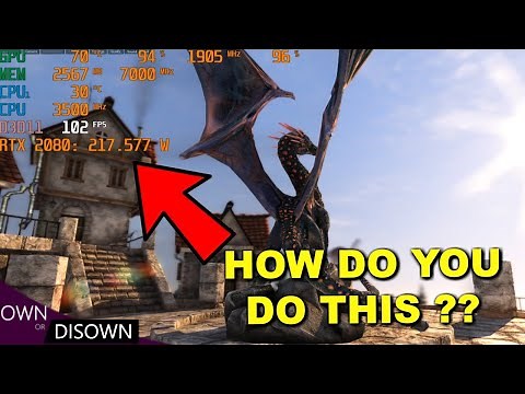 HOW DO YOU SHOW GPU POWER IN THE OSD DURING A GAME ?