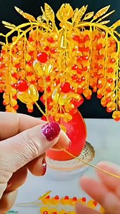 45K views · 936 reactions | Kerajinan bunga manik akrilik #handmadecrafts #craftshow #diy | Clyon Diy Mdc | Facebook