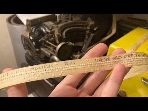 riparazione riperforatore teletype mod.14 2°parte